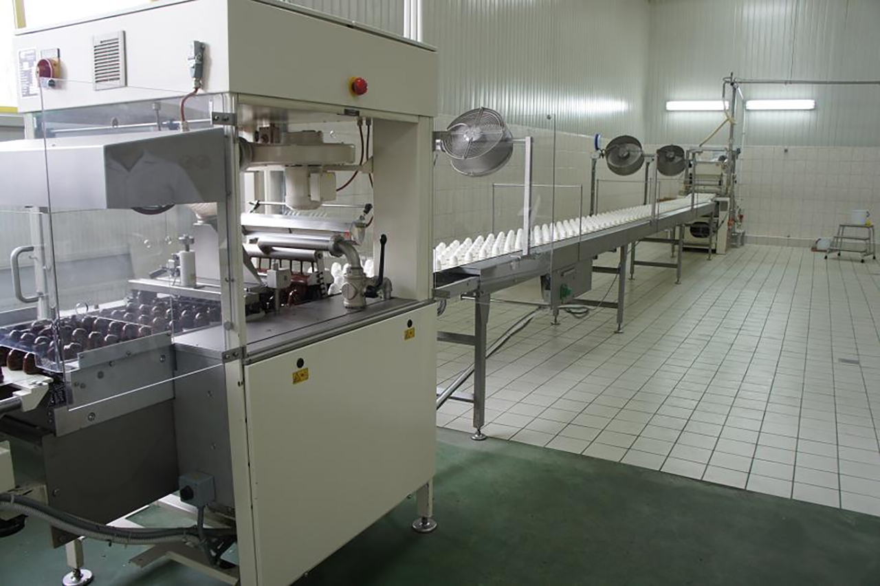 Chocotech köpük şeker ürünlerinin üretimi için komple hatlar IA2549, kullanılan