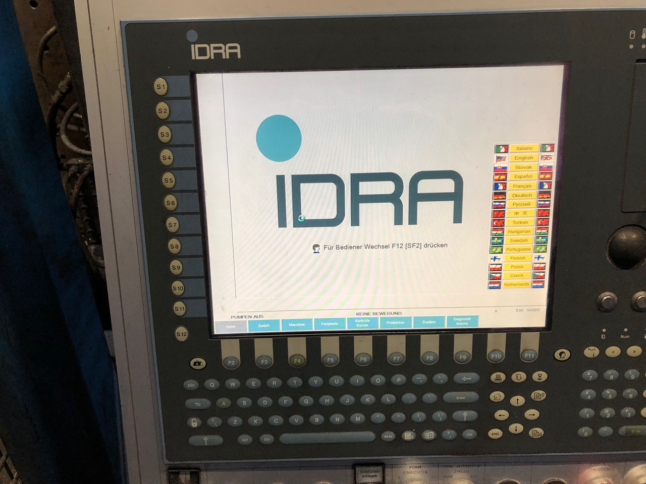 Idra OL 2000 İkinci el soğuk kamaralı basınçlı döküm makineleri, KK1446