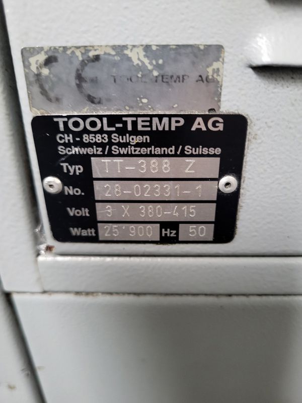 ToolTemp TT-388 temperature control unit ZU2230, used