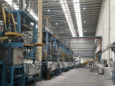 aluminium wheel factory for passenger cars IA2551, used
