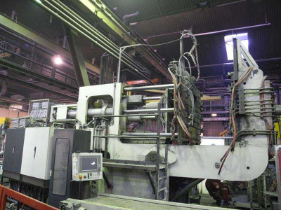 GIMA GIMATEC KGM 1600 tiltable gravity casting machine, used